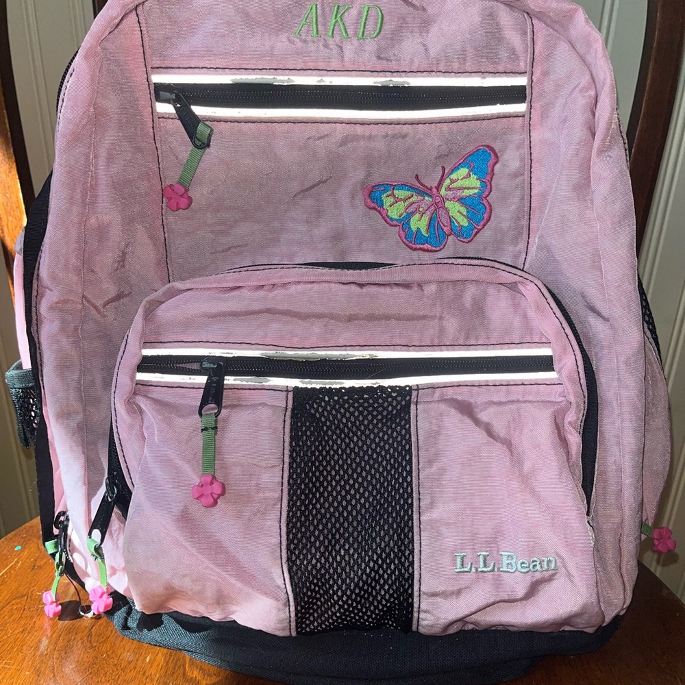 LL Bean Backpack, ‘Addison’ and Panda